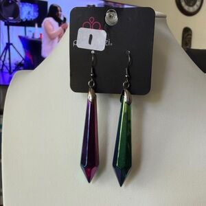 Paparazzi Iridescent Dangle Earrings